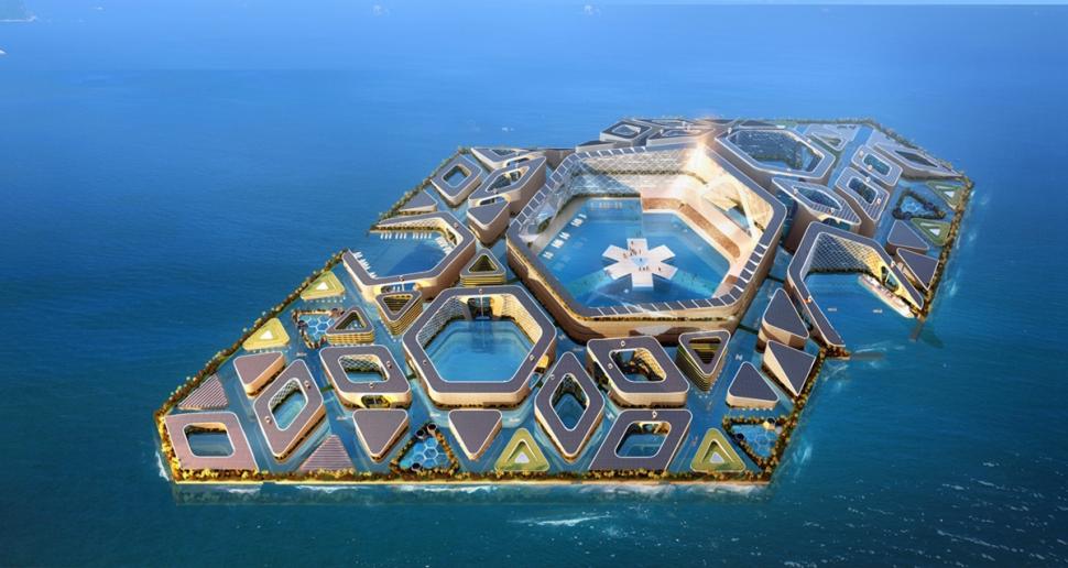 Eco Atlantis — город будущего у берегов Китая Eco Atlantis — город будущего у берегов Китая