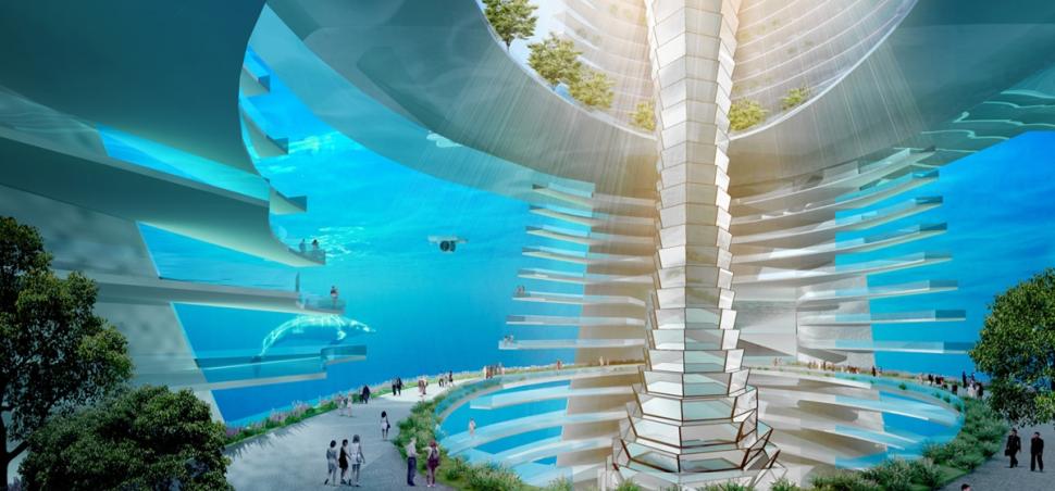 Eco Atlantis — город будущего у берегов Китая Eco Atlantis — город будущего у берегов Китая