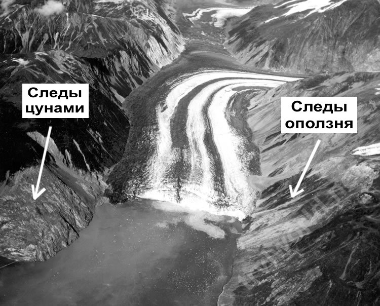 Самая высокая волна цунами за всю историю Самая высокая волна цунами за всю историю