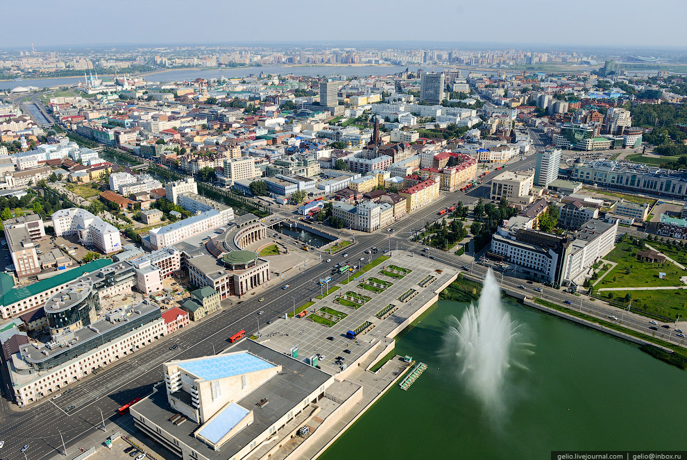 Казань с высоты Казань с высоты