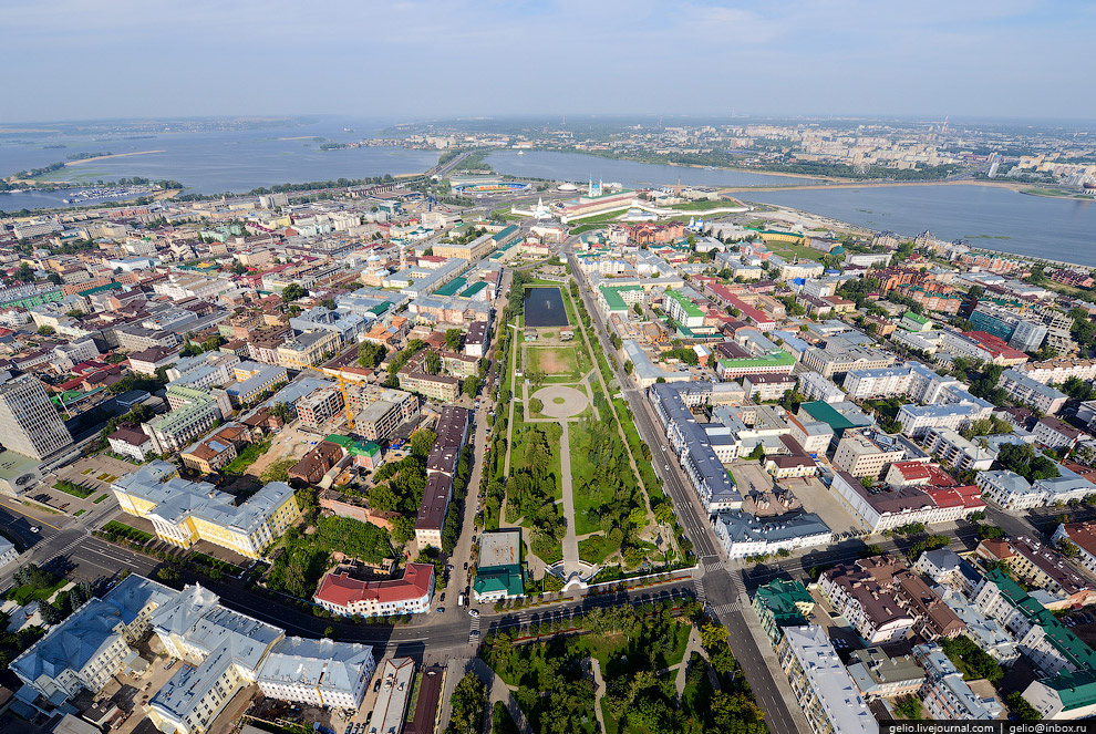 Казань с высоты Казань с высоты