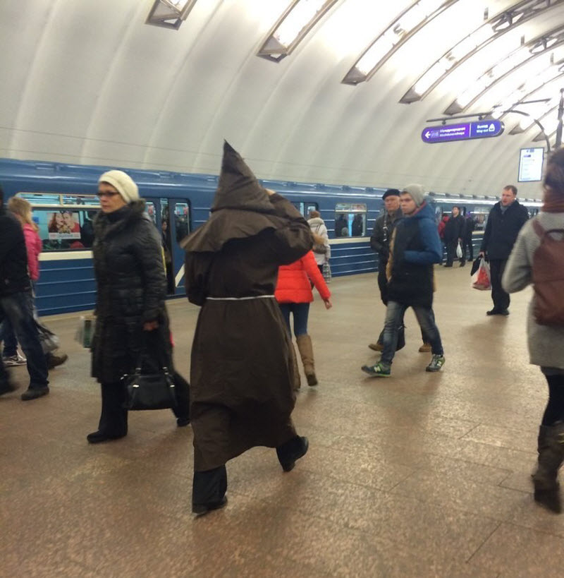 Модники из российского метрополитена