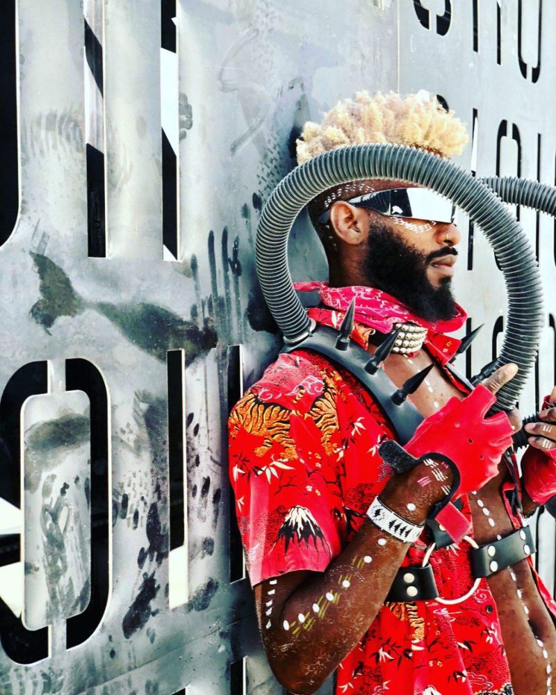 Яркие персонажи фестиваля Burning Man-2018