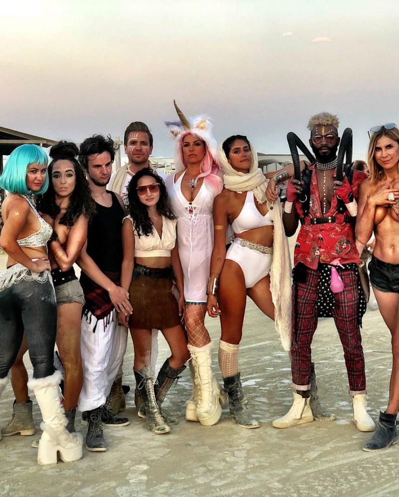 Яркие персонажи фестиваля Burning Man-2018