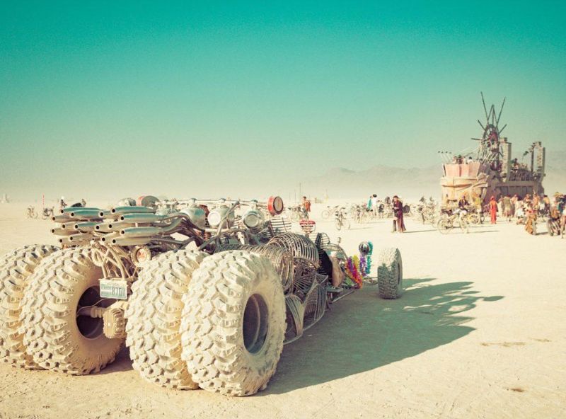 Яркие персонажи фестиваля Burning Man-2018