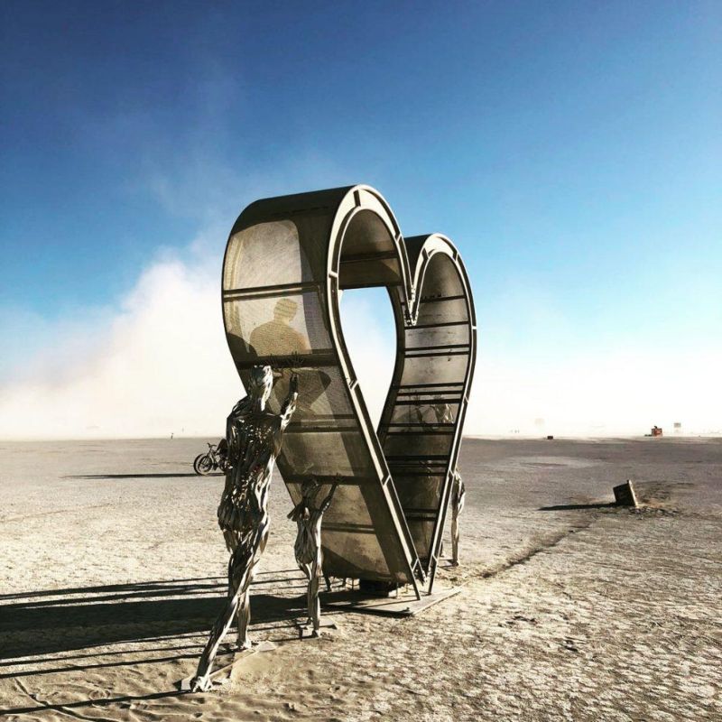 Яркие персонажи фестиваля Burning Man-2018