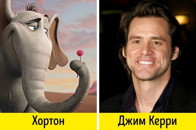 Эти 16 актеров удивительно похожи на персонажей, которых озвучивают Эти 16 актеров удивительно похожи на персонажей, которых озвучивают
