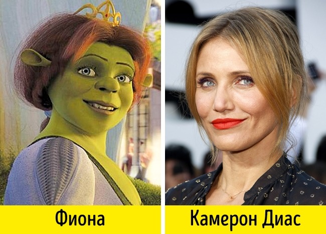 Эти 16 актеров удивительно похожи на персонажей, которых озвучивают Эти 16 актеров удивительно похожи на персонажей, которых озвучивают