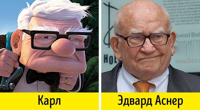 Эти 16 актеров удивительно похожи на персонажей, которых озвучивают Эти 16 актеров удивительно похожи на персонажей, которых озвучивают