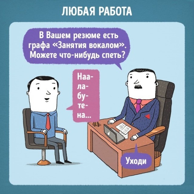 Вымышленные собеседования в крупных компаниях