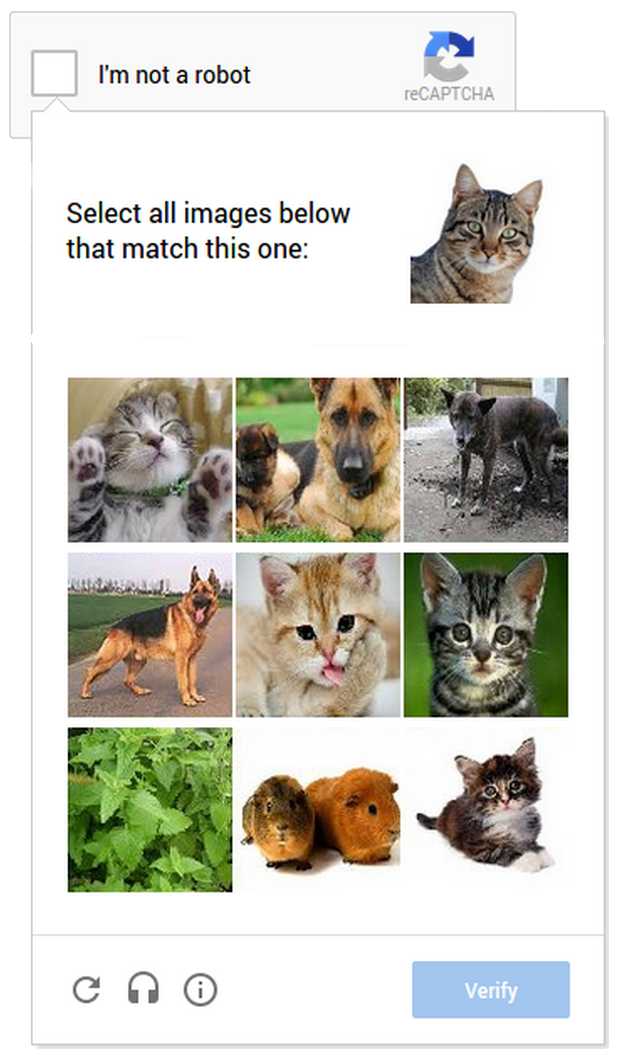 Google анонсировал No-CAPTCHA Google анонсировал No-CAPTCHA