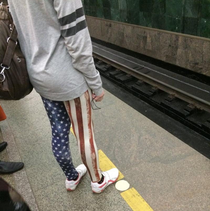 Модники из российского метрополитена