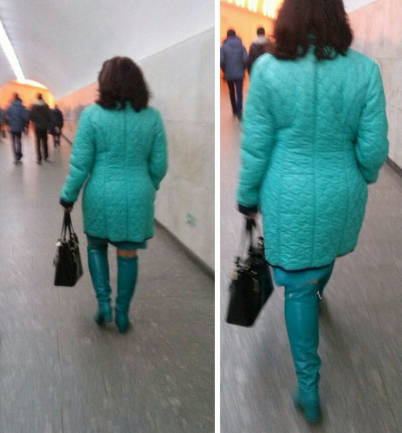 Модники из российского метрополитена