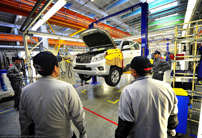 Как делают автомобили Toyota Как делают автомобили Toyota
