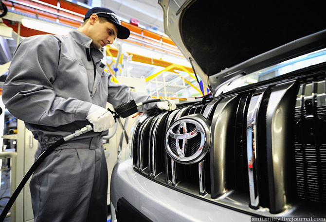 Как делают автомобили Toyota Как делают автомобили Toyota