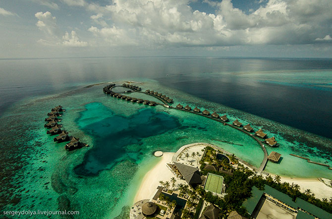 Самый роскошный отель на Мальдивах Jumeirah Vittaveli Самый роскошный отель на Мальдивах Jumeirah Vittaveli