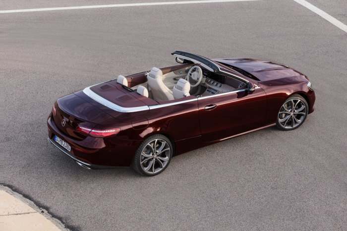 Новый роскошный кабриолет Mercedes класса E Новый роскошный кабриолет Mercedes класса E