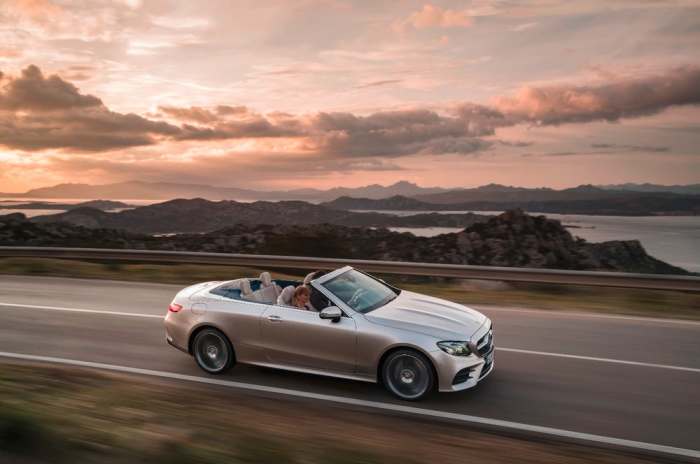 Новый роскошный кабриолет Mercedes класса E Новый роскошный кабриолет Mercedes класса E