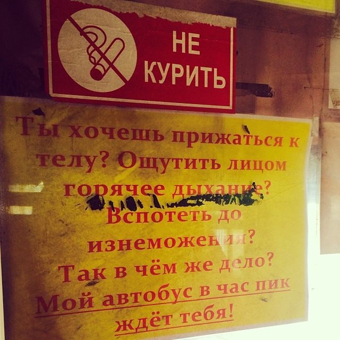 Юмор из общественного транспорта