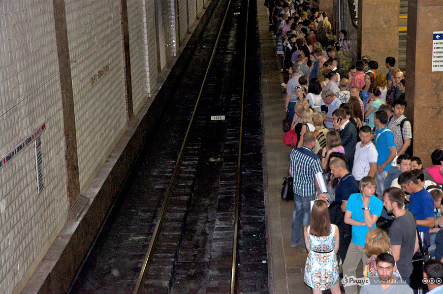 Пожар в московском метро Пожар в московском метро