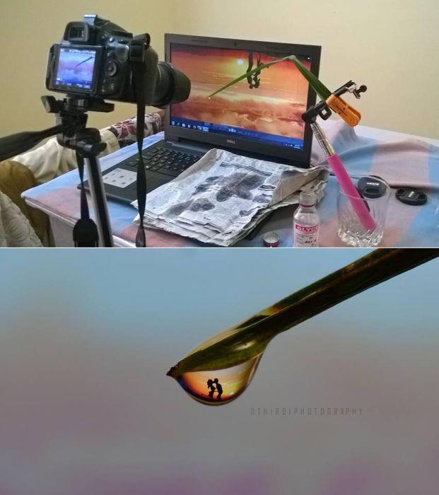 За кадром необычных фотографий