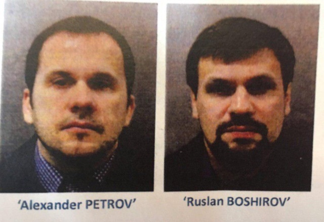 Великобритания официально назвала подозреваемых в отравлении Скрипалей Великобритания официально назвала подозреваемых в отравлении Скрипалей