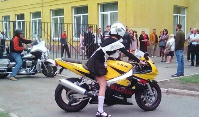 Байкерская романтика