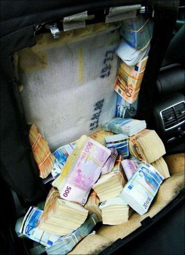 1.8 миллиона евро в сиденье