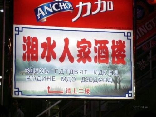 Китайские вывески Китайские вывески