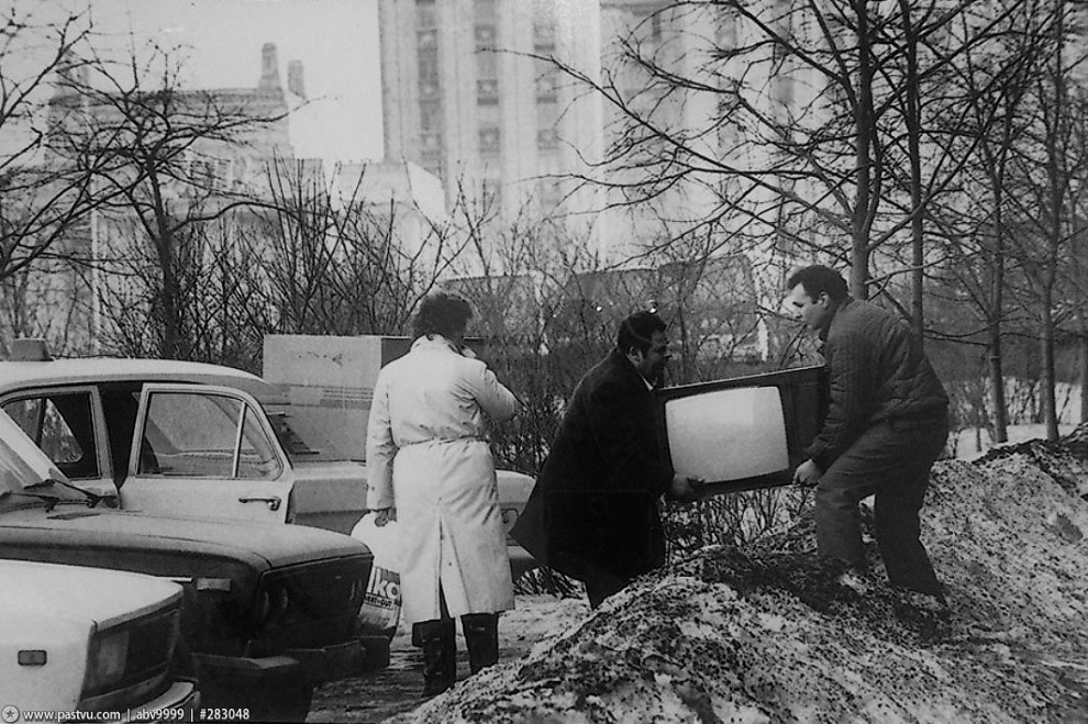 Прогулка по Москве 1985 года Прогулка по Москве 1985 года