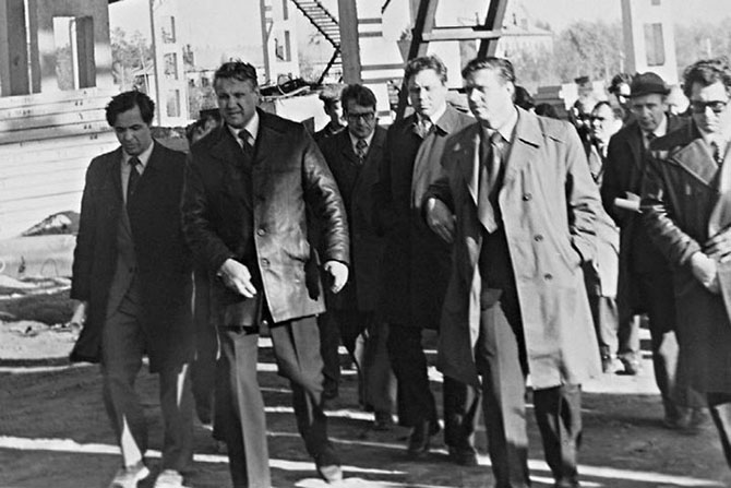 Редкие фотографии молодого Бориса Ельцина