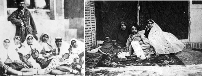 Реальные фото иранского шаха и его гарема Реальные фото иранского шаха и его гарема