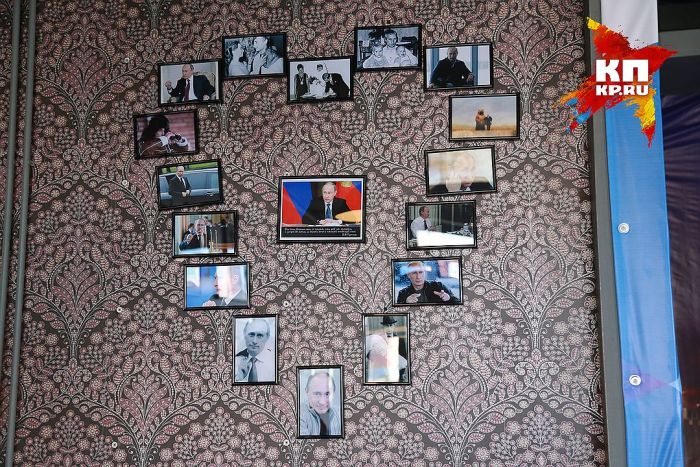 В Красноярске появилось патриотическое кафе в честь Путина В Красноярске появилось патриотическое кафе в честь Путина