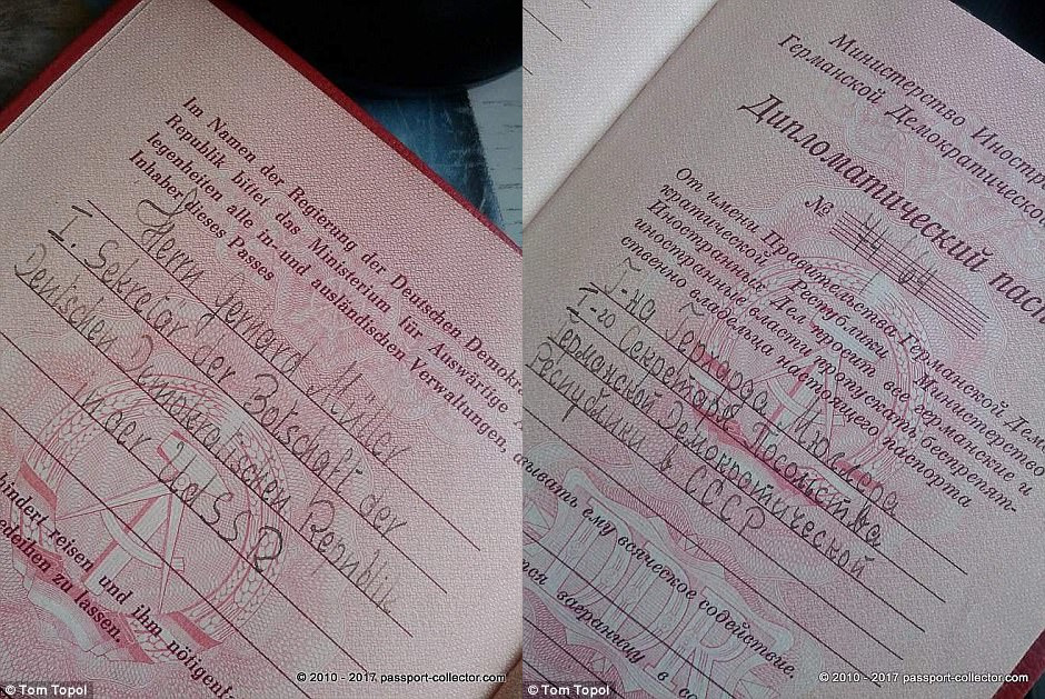 Редкие паспорта государств, которые уже не существуют Редкие паспорта государств, которые уже не существуют