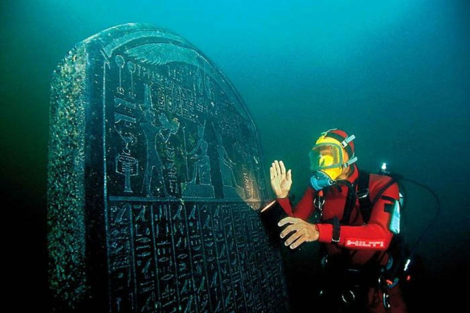 Древний Гераклион — город, потерянный под водой Древний Гераклион — город, потерянный под водой