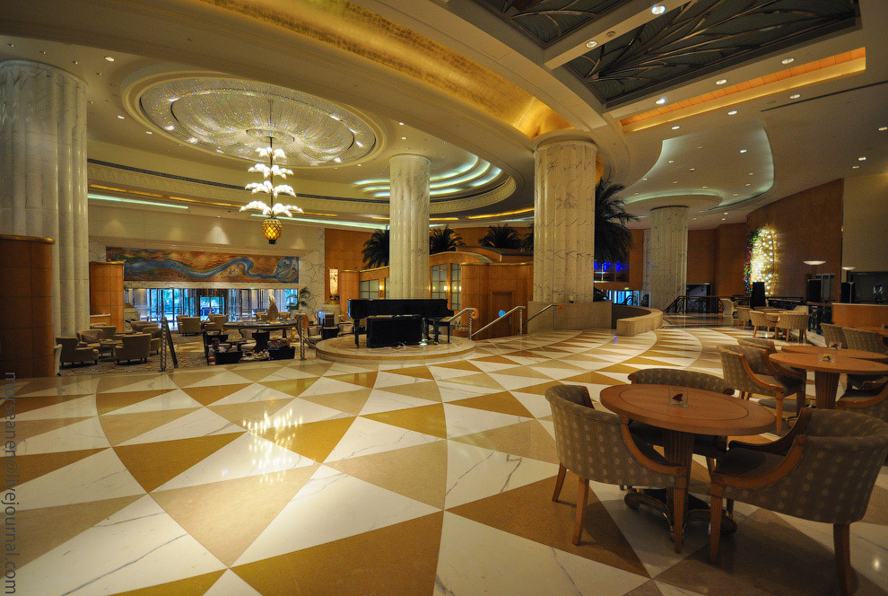 Прогулка по роскошному отелю Grand Hyatt Dubai Прогулка по роскошному отелю Grand Hyatt Dubai