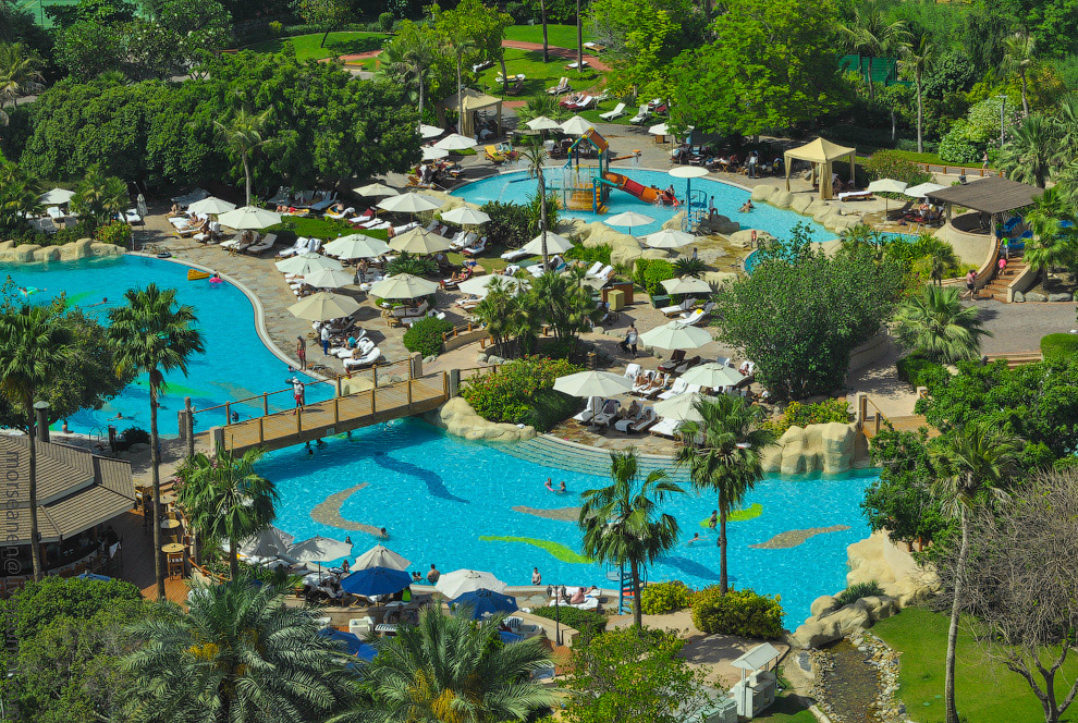 Прогулка по роскошному отелю Grand Hyatt Dubai Прогулка по роскошному отелю Grand Hyatt Dubai