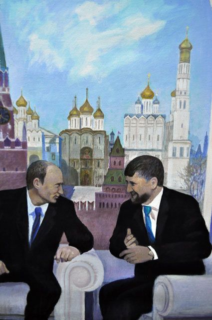 Выставка про Ельцина и Путина Выставка про Ельцина и Путина