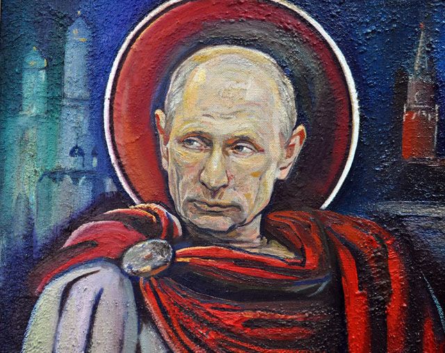 Выставка про Ельцина и Путина Выставка про Ельцина и Путина