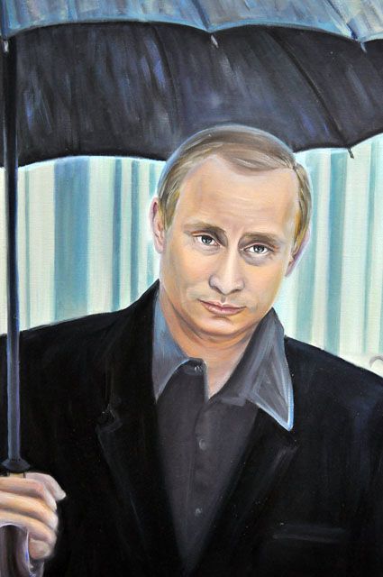 Выставка про Ельцина и Путина Выставка про Ельцина и Путина