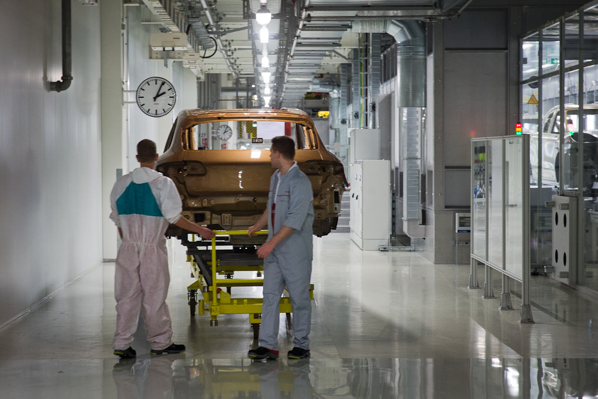 Как в Лейпциге собирают Porsche Как в Лейпциге собирают Porsche