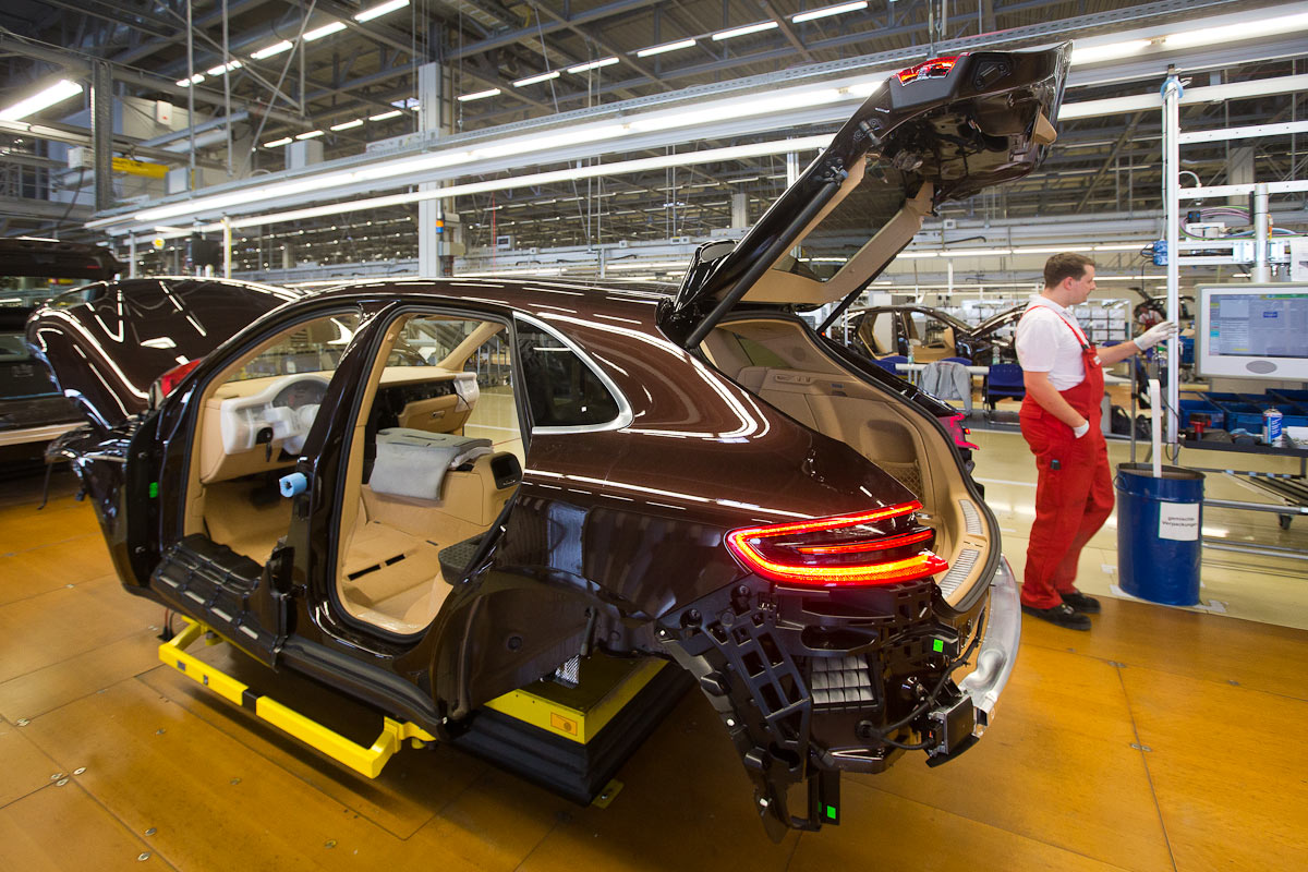 Как в Лейпциге собирают Porsche Как в Лейпциге собирают Porsche