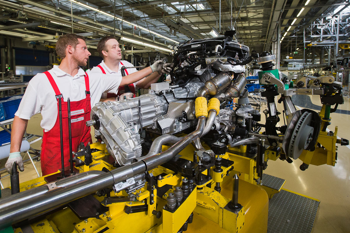 Как в Лейпциге собирают Porsche Как в Лейпциге собирают Porsche