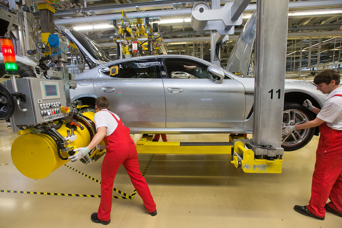 Как в Лейпциге собирают Porsche Как в Лейпциге собирают Porsche