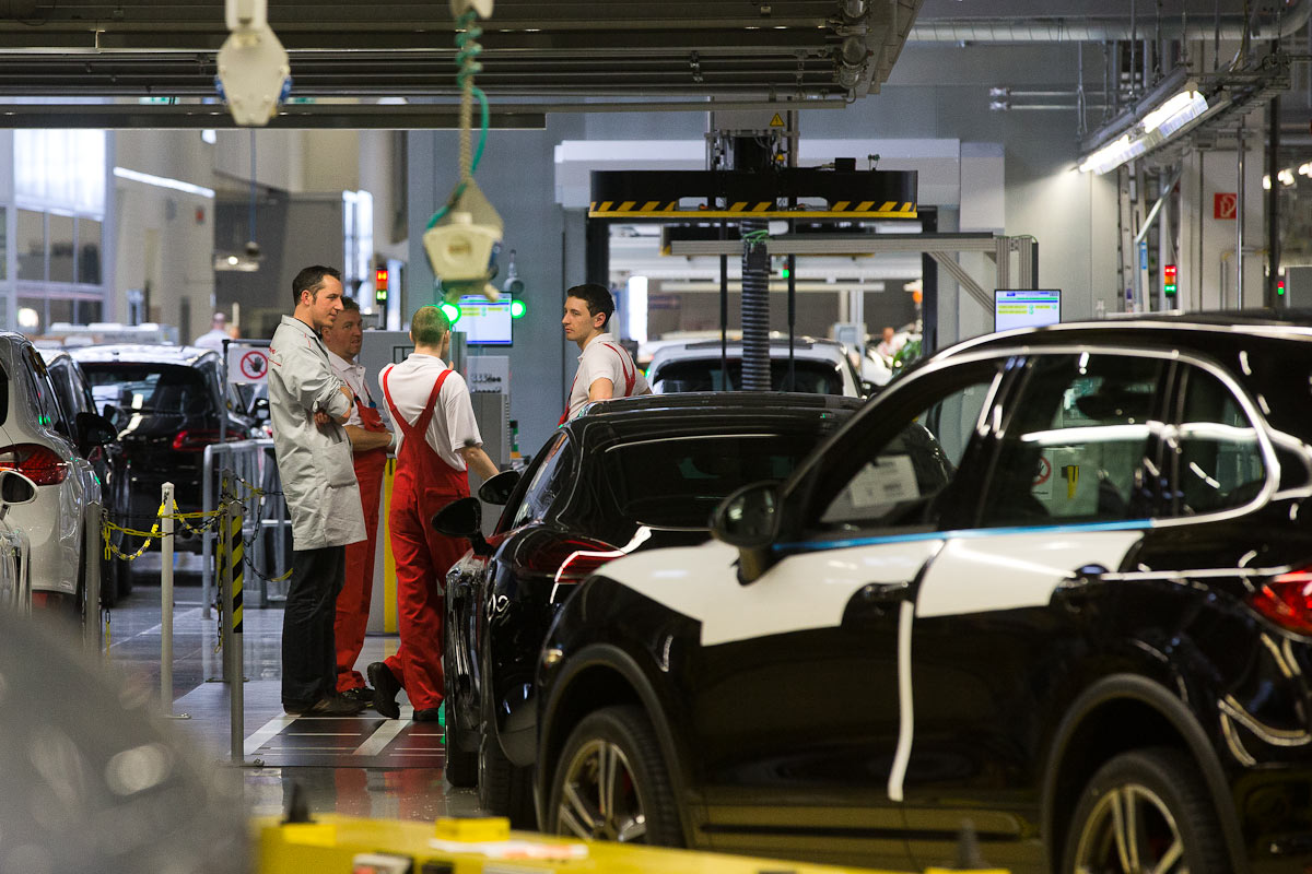 Как в Лейпциге собирают Porsche Как в Лейпциге собирают Porsche