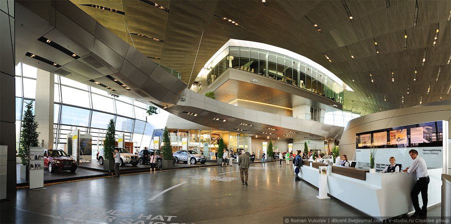 Музей BMW в Мюнхене Музей BMW в Мюнхене