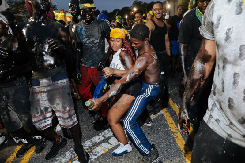 Ежегодный J'Ouvert Festival в Бруклине