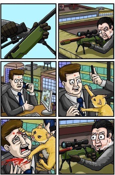 Смешные комиксы