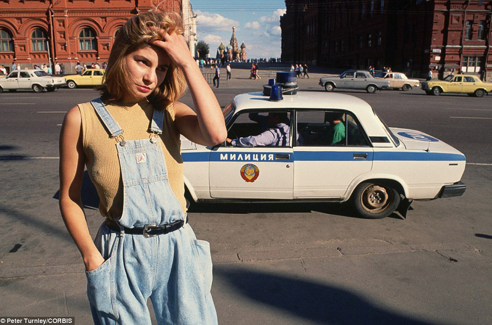 Прогулка по Москве 1990 года Прогулка по Москве 1990 года