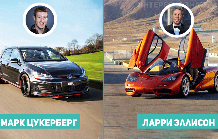 Какие автомобили водят 5 самых известных миллиардеров? Какие автомобили водят 5 самых известных миллиардеров?